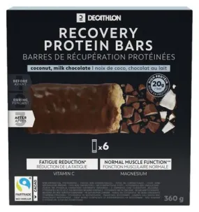 Barrette proteiche al cioccolato/cocco Decathlon Nutrition 6x60g
