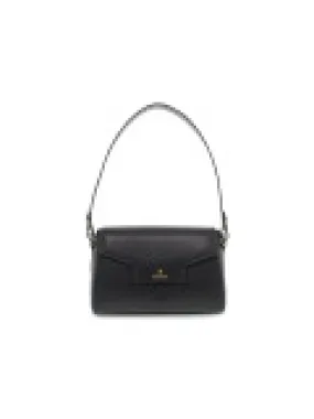 Borsa a tracolla Cuoieria Fiorentina MAIA SMALL FLAP BAG in pelle nero