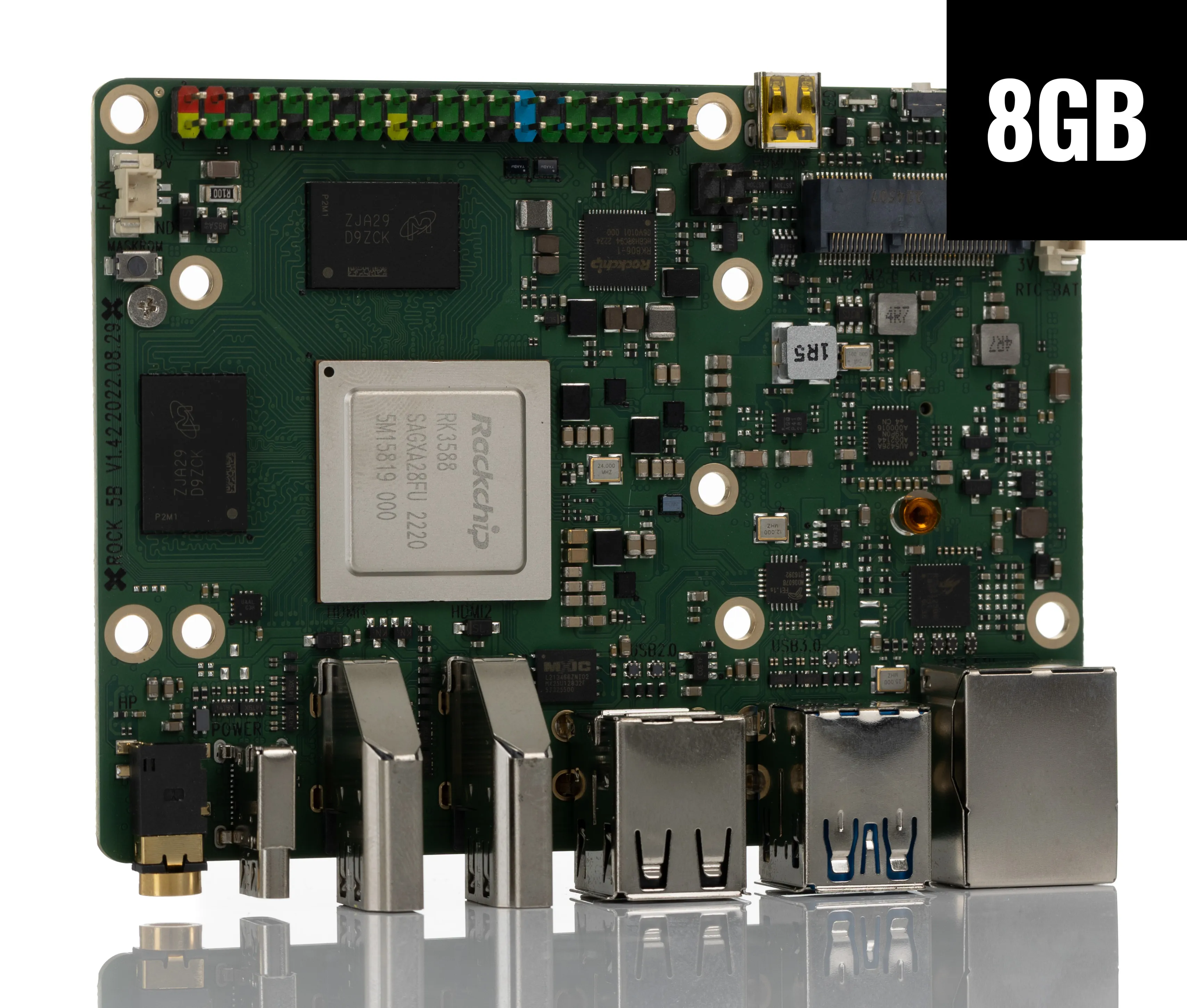 Computer single board ROCK 5 modello B da 8 GB Okdo