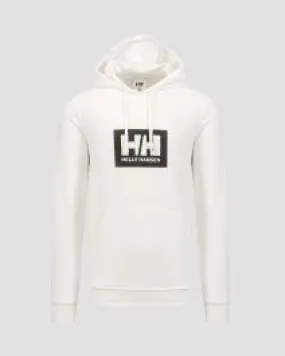 Felpa bianca da uomo Helly Hansen HH Box Hoodie