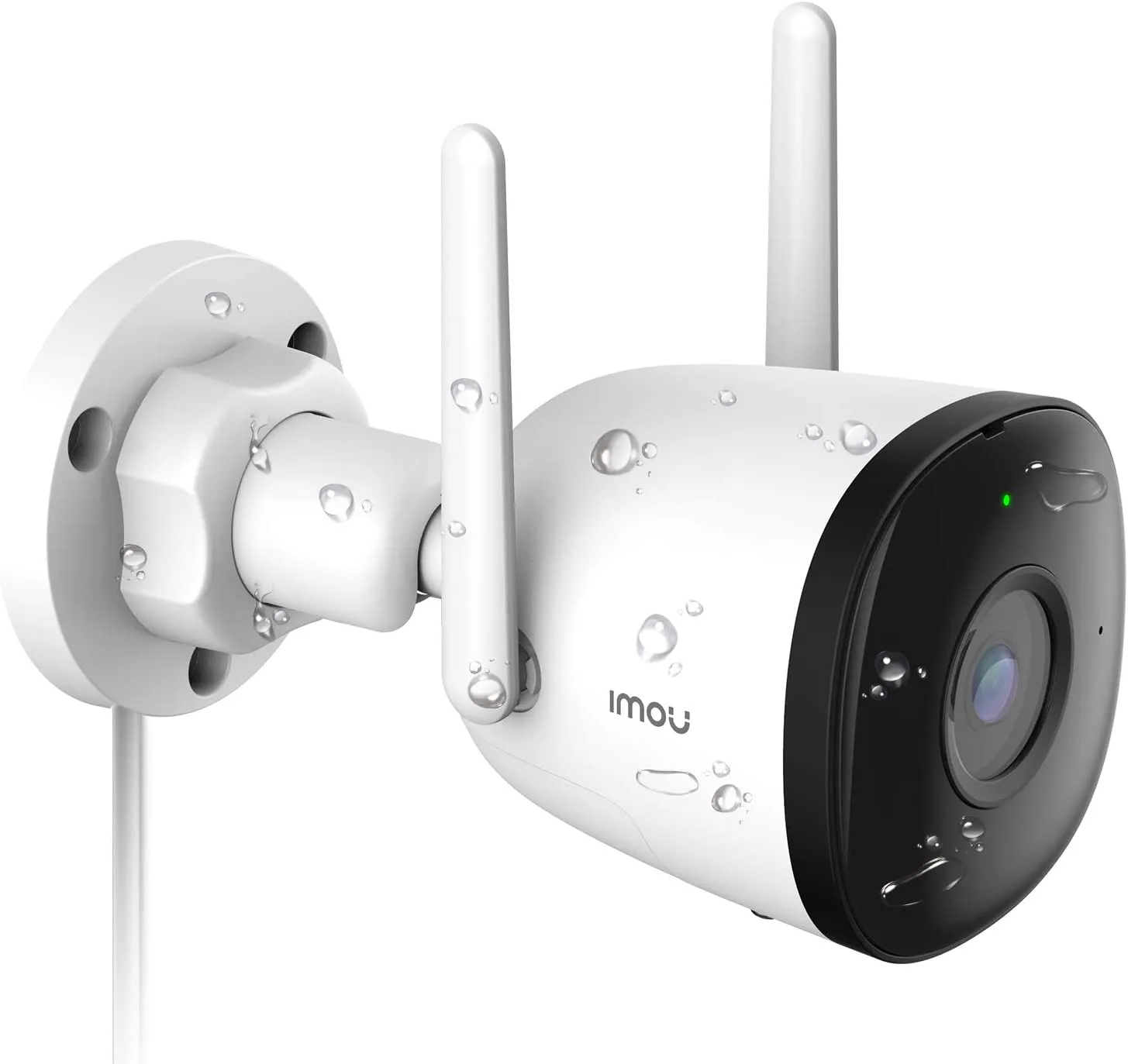 Imou Telecamera WiFi Esterno, 4MP Videocamera sorveglianza da Esterno Telecamera di Sicurezza con Rilevamento Umano, Impermeabil