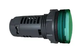 Luce pilota completa XB5EVM3, LED universale, foro 22mm, Montaggio a pannello, IP66