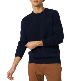 Maglione Heron Con Ricamo Blu