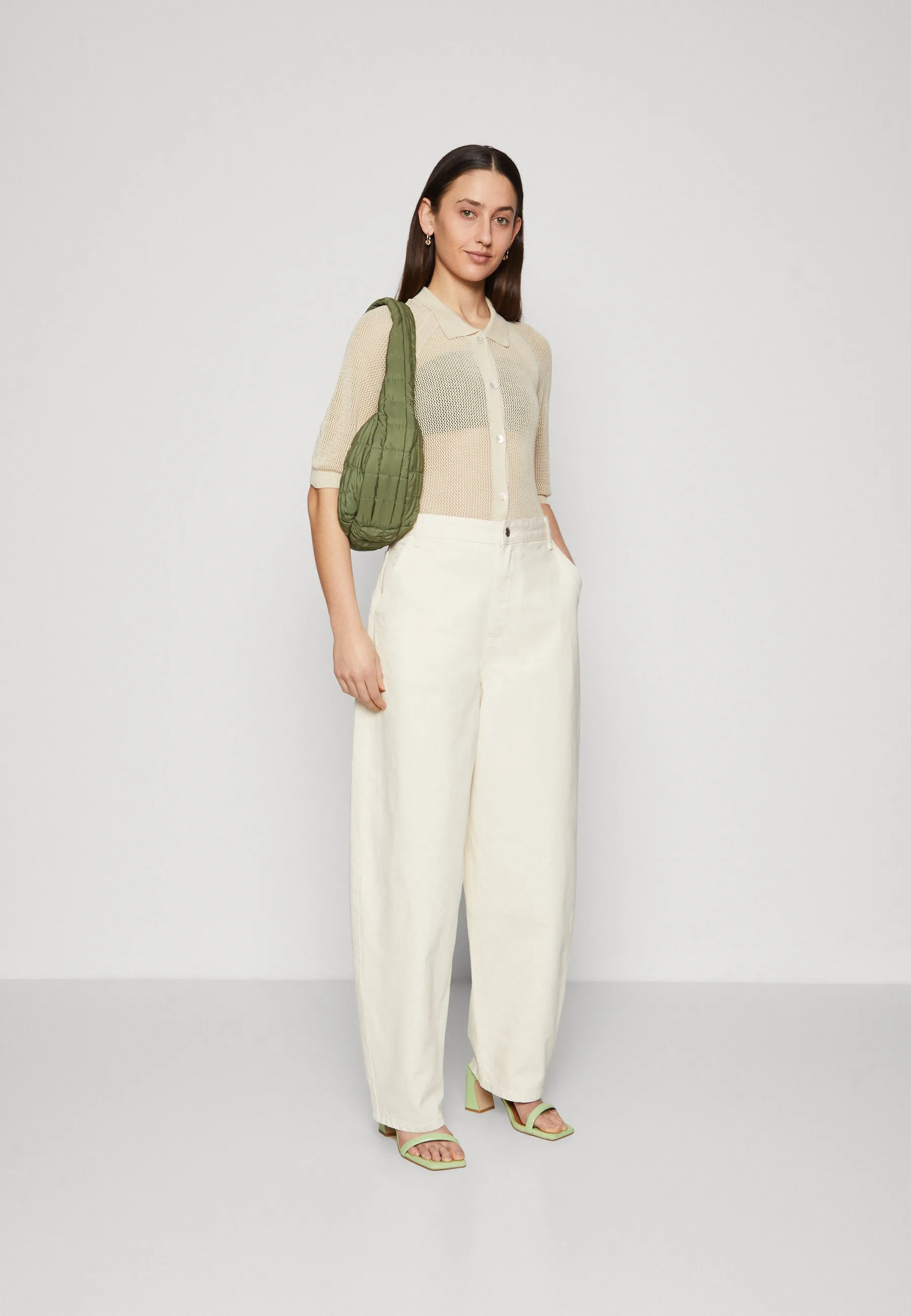 WIDE LEG DENIM - Jeans baggy